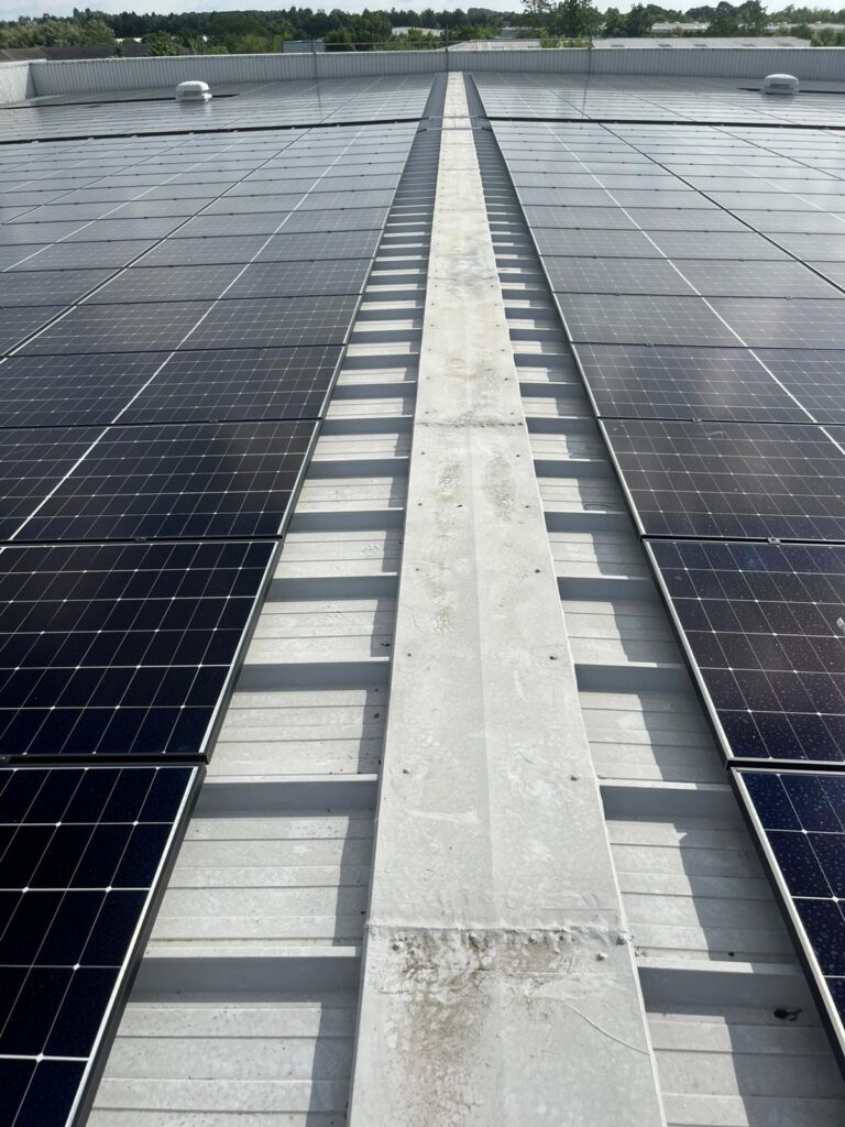 Synertec Milton Keynes rooftop solar PV installation case study