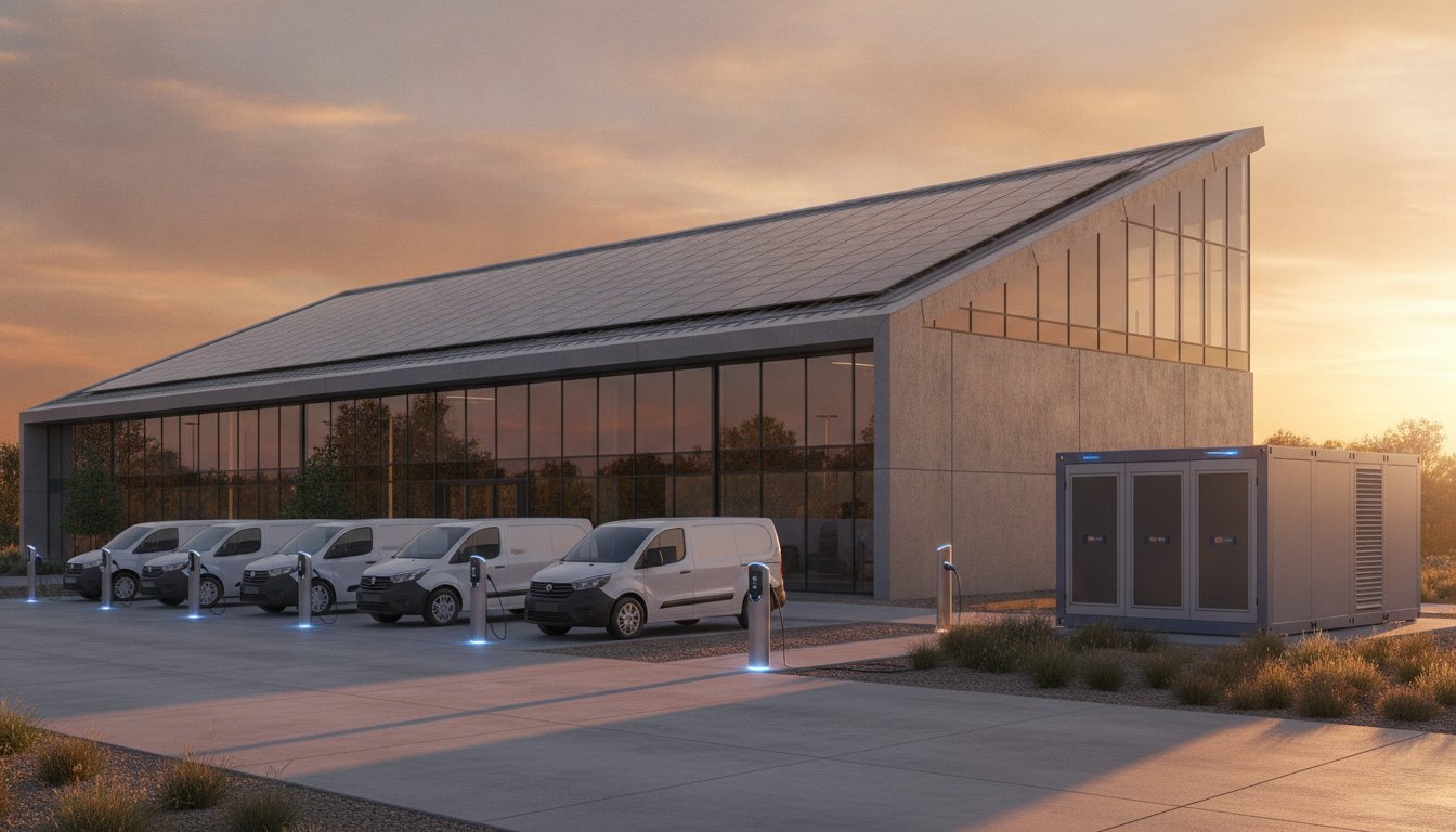 Solar Battery EV Charging for Business: 2026 Strategic Guide